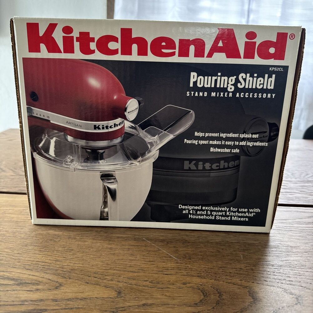 KitchenAid Pouring Shield Stand Mixer 4.5 And 5 Quart